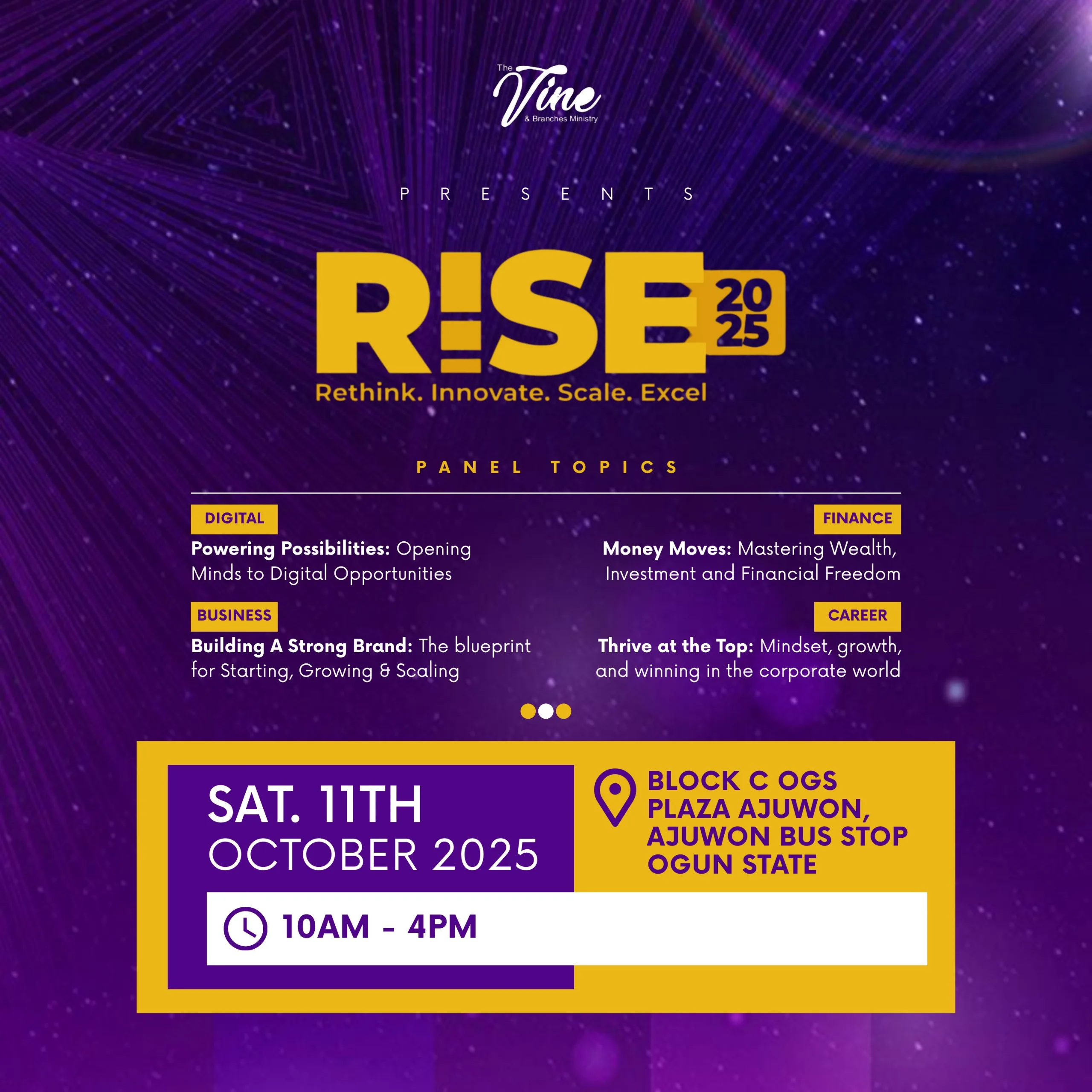 Real Rise 2025 RISE 2025 | Whatadeal Events